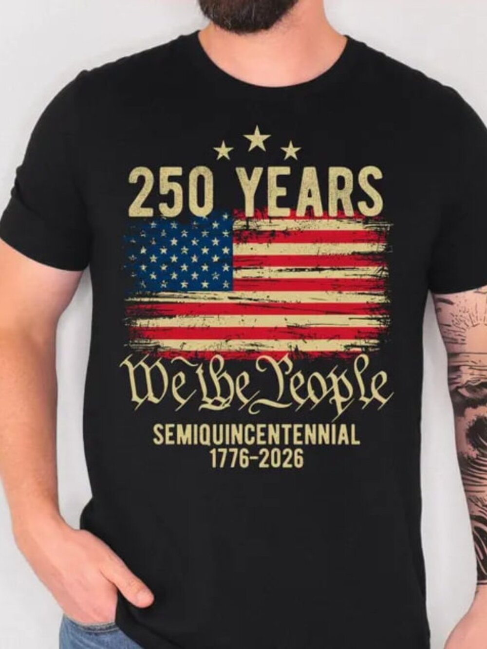 Retro 250th Shirt, Independence Day Tee, 250th Anniversary Shirt Gift